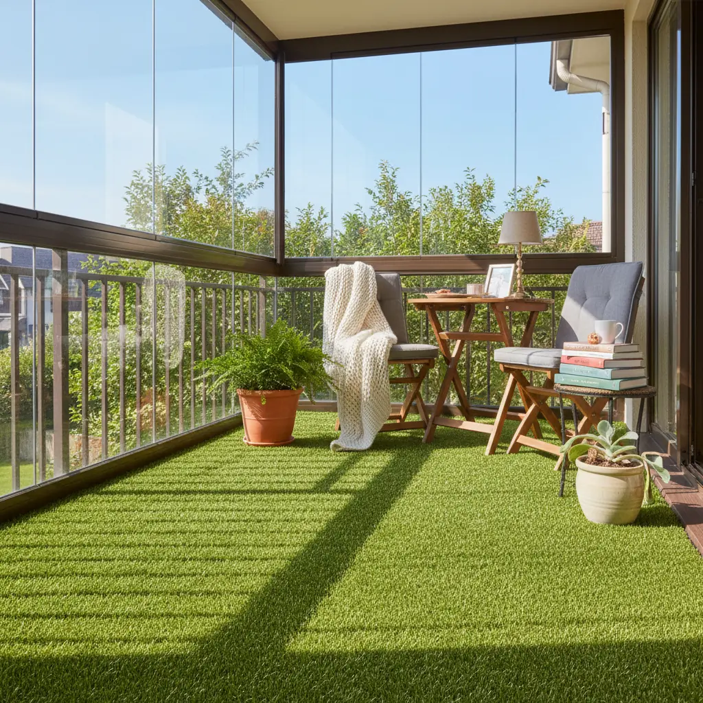 Lush Nylon Artificial grass carpet Dubai