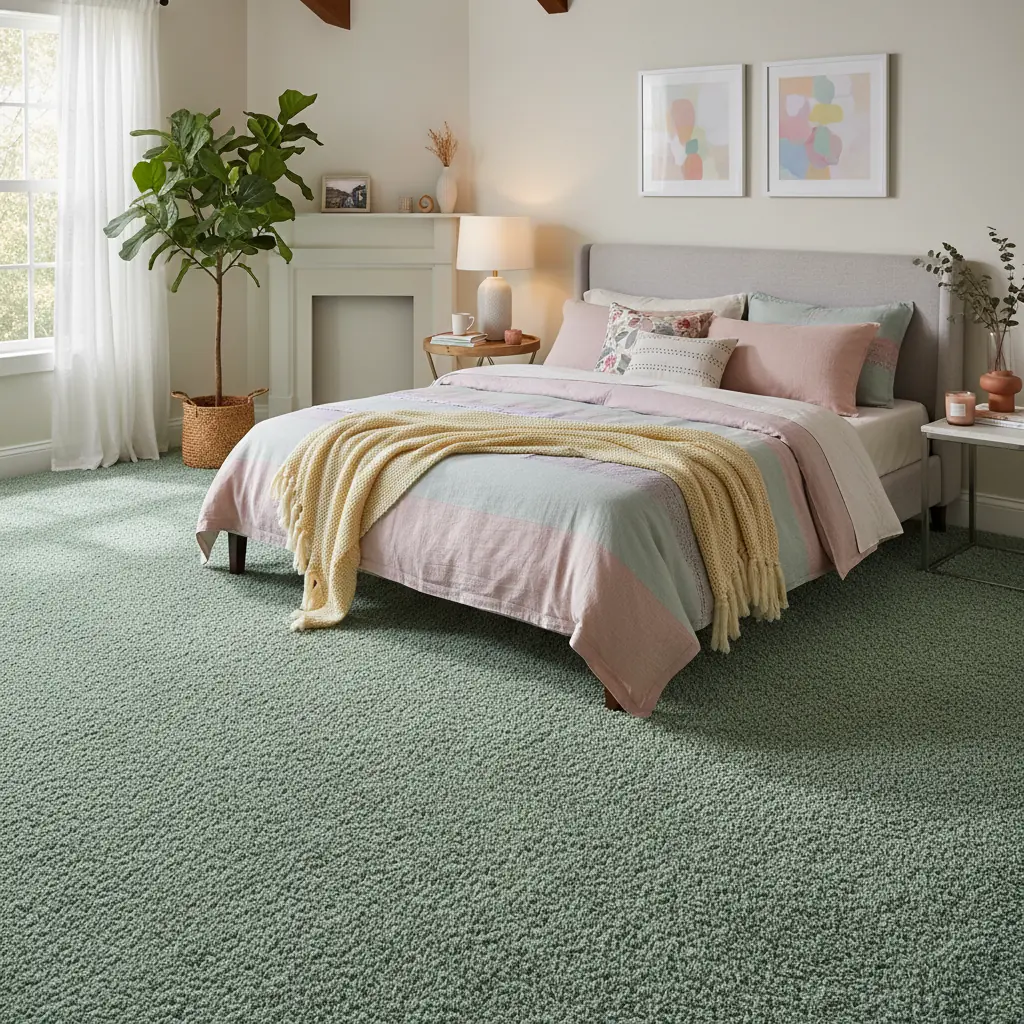 Ombré Frieze Bedroom Carpet