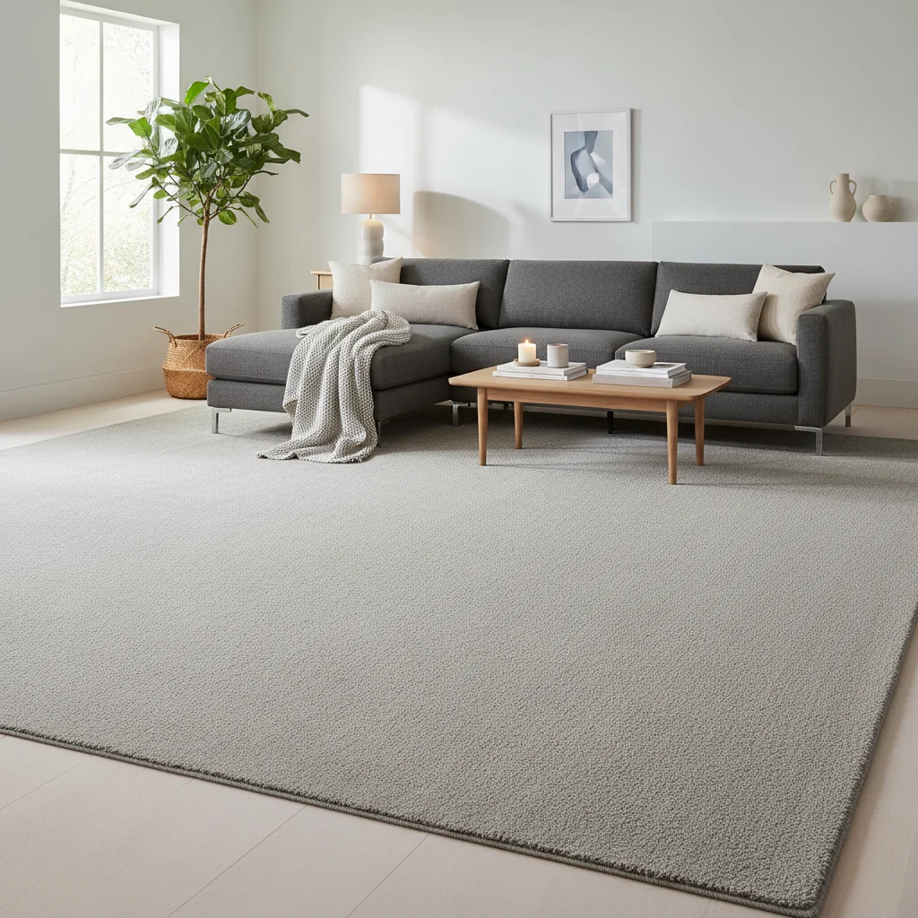Subtle Texture Living Room Rug