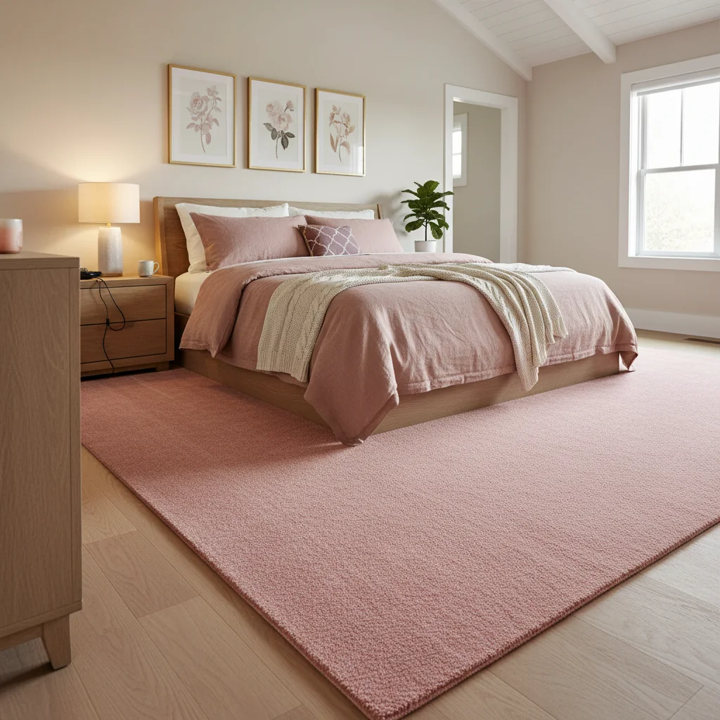 Rose Trellis Bedroom Carpet