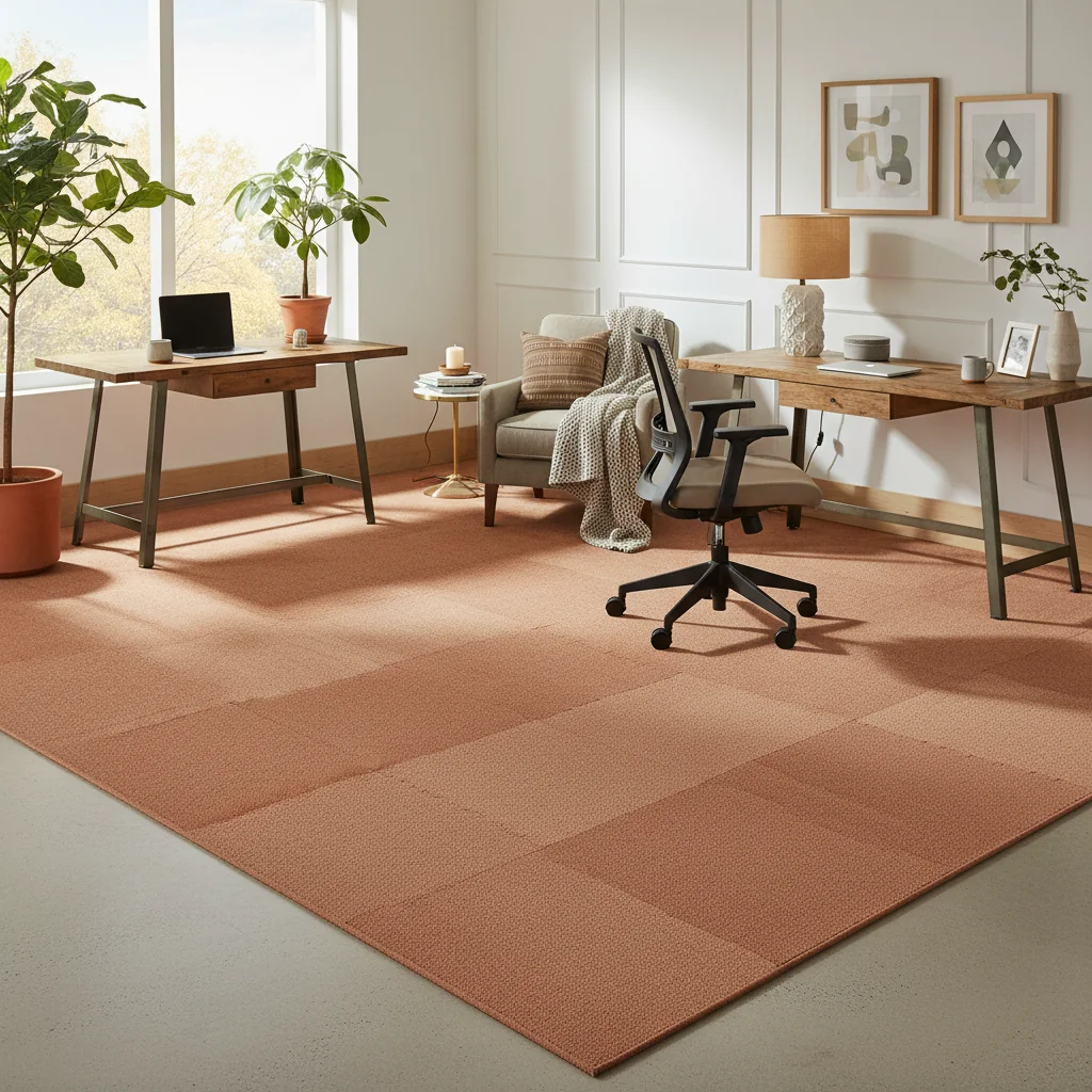 Checkered Pattern Office Carpet Dubai