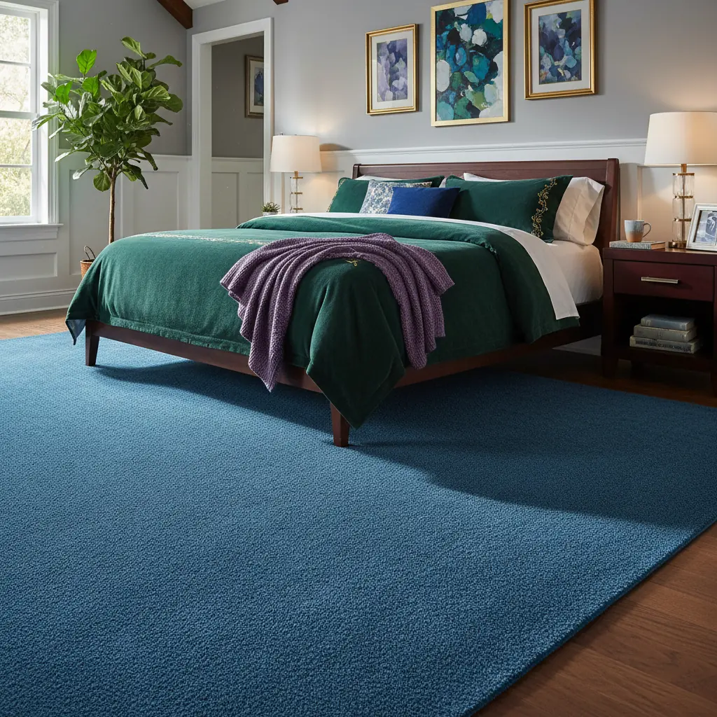 Luxury Saxony Bedroom Carpet