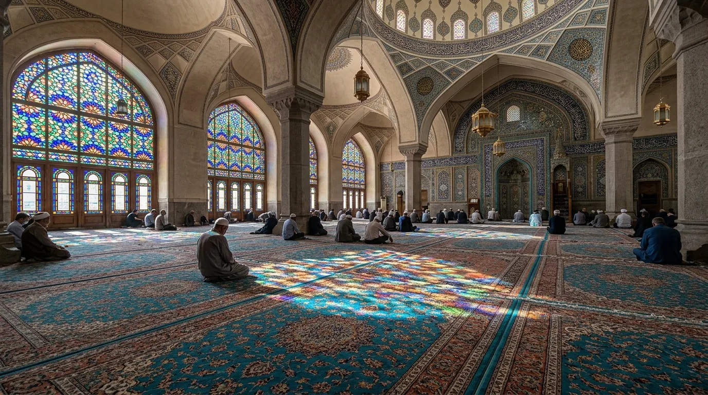 Persian Traditional Mosque Carpets