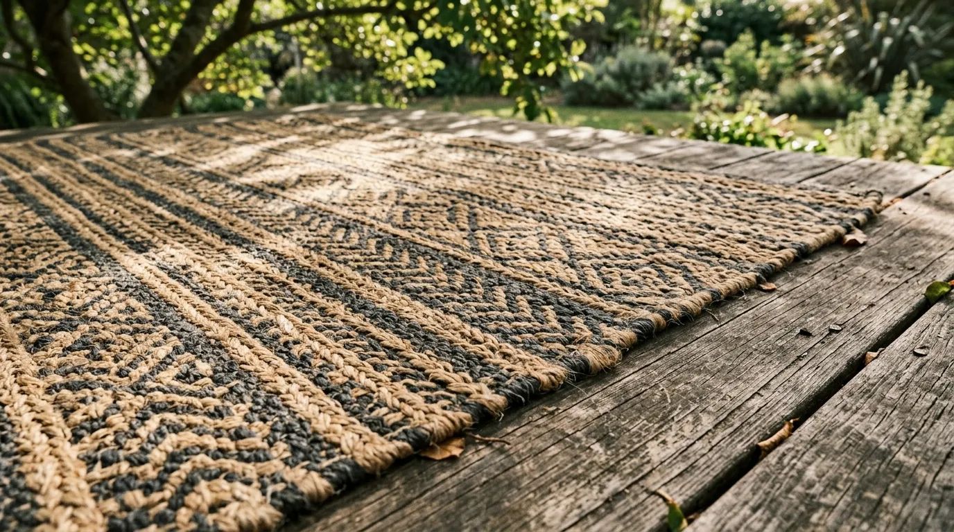 Rustic Woven Outdoor Carpets Dubai